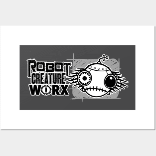 Robot Creature Worx Posters and Art